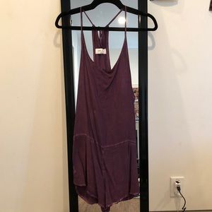 purple romper